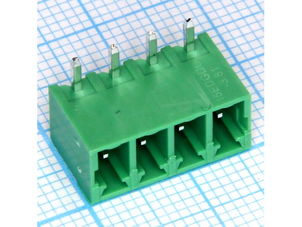 15EDGRC-3.81-04P-14-00A(H) клеммник 4к шаг 3,81мм