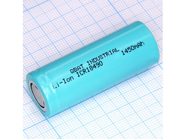 Аккумулятор 3,7V/1450mAh 18490 (d=18;L=49)