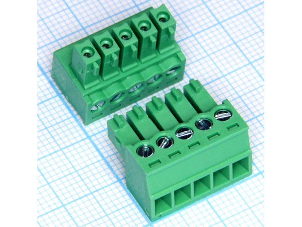 15EDGK-3.5-05P-14-00A(H) клеммник 5к шаг 3,5мм