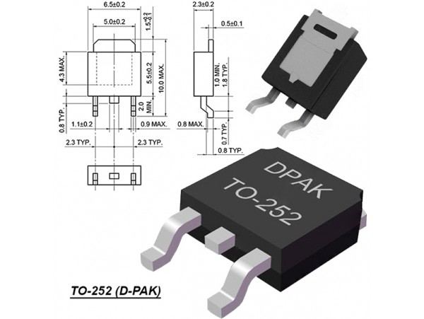78M12 (12V;0,5A)   DPAK