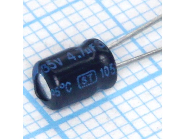 Конд.4,7/35V 0405 +105 С Jamicon