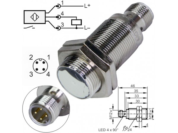 IGT203 датчик индуктивный