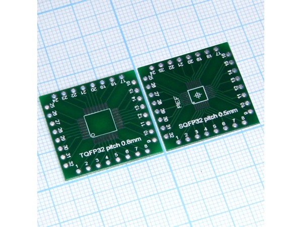 Макетная плата QFP32, SQFP32