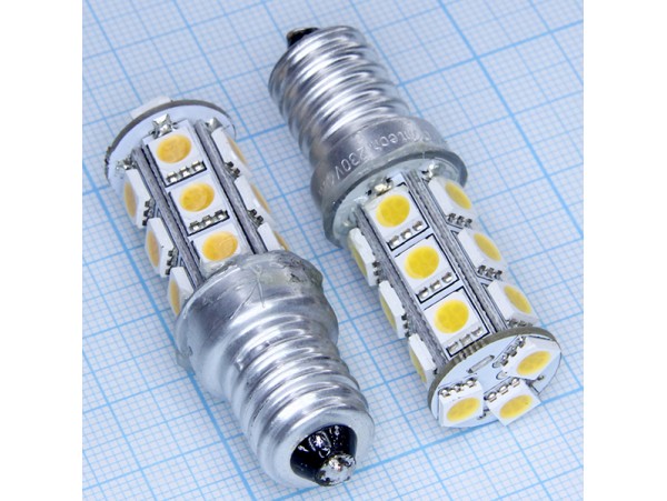 Лампа 24V 3W E14 LED 119RIR073