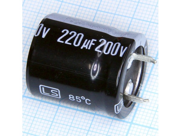 Конд.220/200V 2225 85°С LS Jamicon