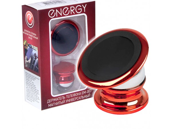 Держатель телефона магнитный универсал Energy EM-003