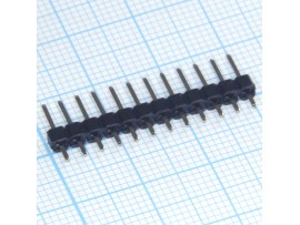 PLS-12 2,54.вилка 12к. на плату