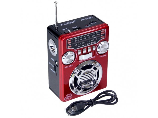 Приемник Waxiba XB-332BT поддержка MP3, bluetooth