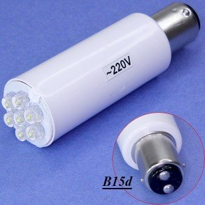 Лампа 220V 2W B15d LED ЛСО 1-Б-3-220