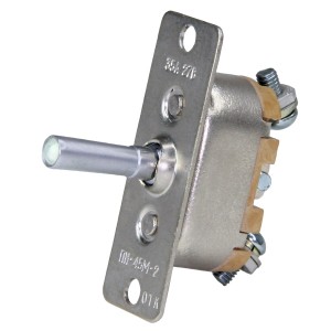 Тумблер ПН-45М2 (on)-off-(on) 27V/35A