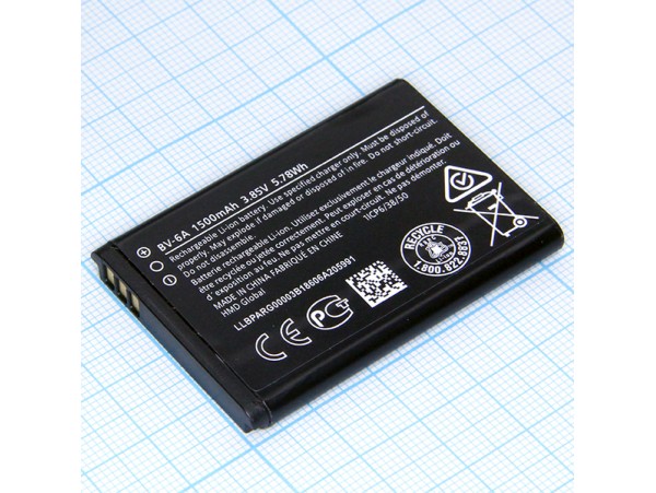 Nokia 2720 Flip акк. 3,85V/1500mAh BV-6A