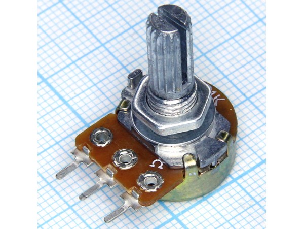 Резистор 1к под гайку d=16 L=20 16K1-KC 1K