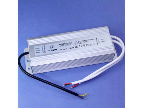 БП LED 12V 0-12.5А 150W IP67 ARPV-12150-D