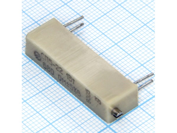Резистор 680 Ом СП5-22-1Вт