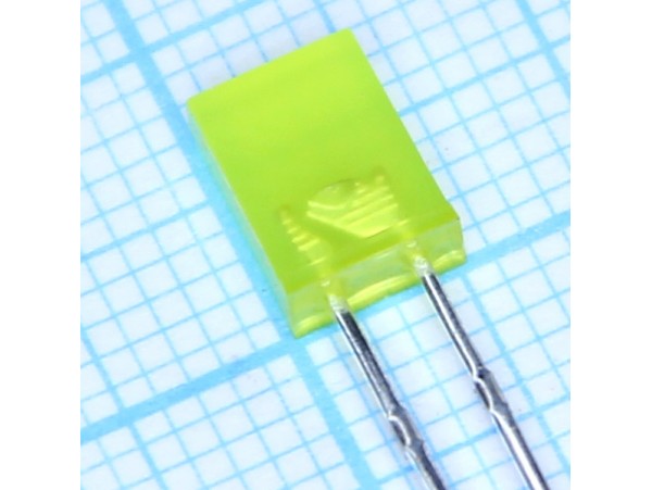 LED DFL-2507UYD светодиод желтый 2х5х7мм