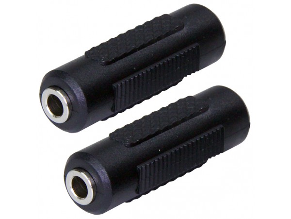 Переходник гнездо 3,5 ст. = гнездо 3,5 стерео 14-0203