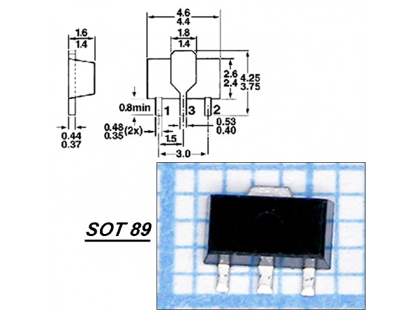 A1117B-3.3 SOT-89