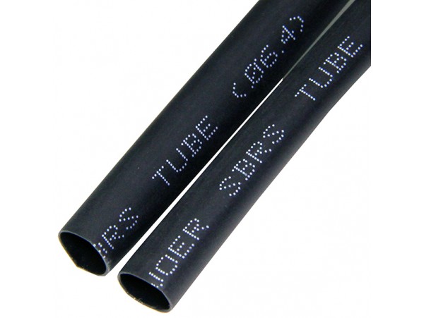 Термоусадка SBRS(ISKE2)-(2X)G 6,4/3,2 клеевая черная