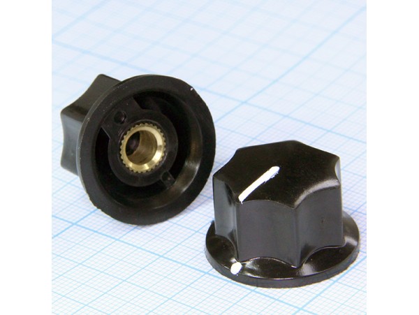 MF-B02 ручка регулировки D=29, d отв = 6,4