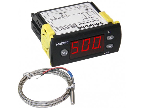 Контроллер YK-1830F температуры с датчиком