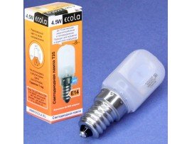 Лампа 220V 4,5W E14 4000K LED для холод. и вытяж. Ecola