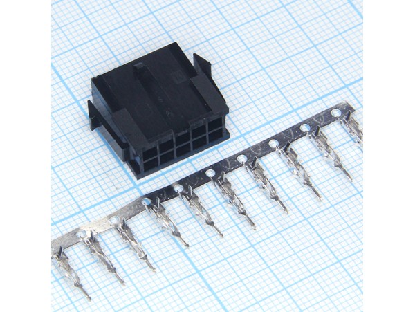MF3-2х05M вилка на кабель Micro-Fit