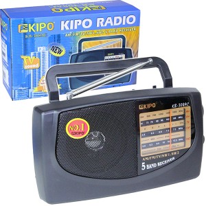 Приемник KIPO KB-308AC (FM/СВ/КВ)
