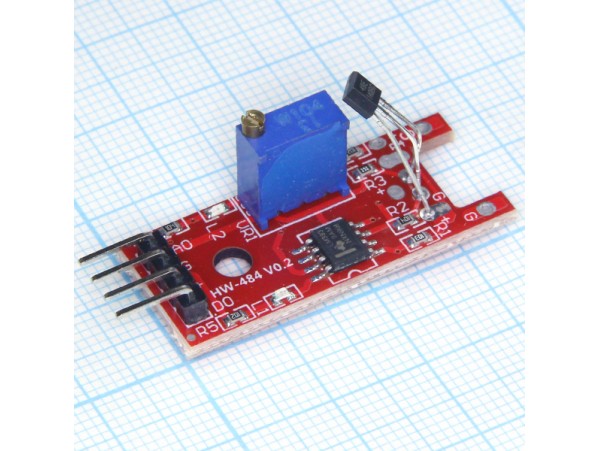 Модуль датчика Холла KY-024 для Arduino HW-484