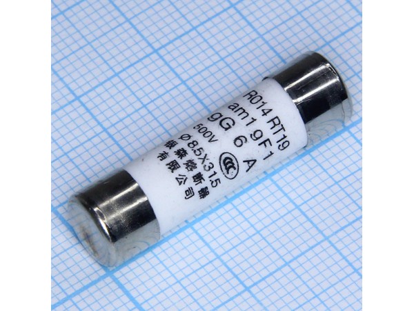 Пред.6A/500V (d=8;L=31)керам.