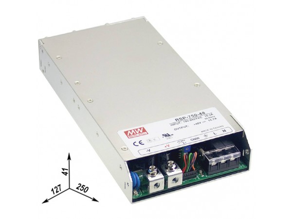 БП 48V15,7А Клеммы RSP-750-48 Блок питания