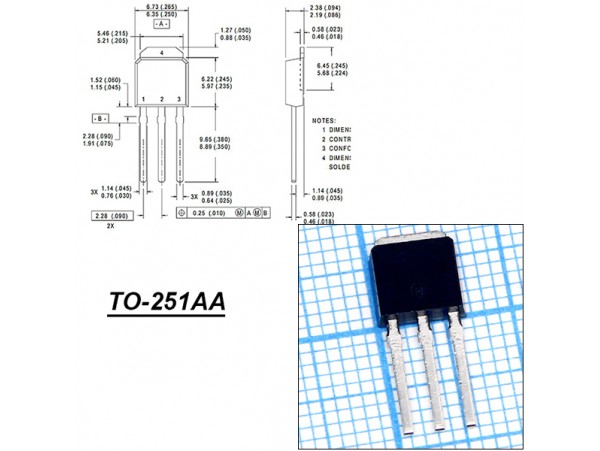 IRLU8743PBF