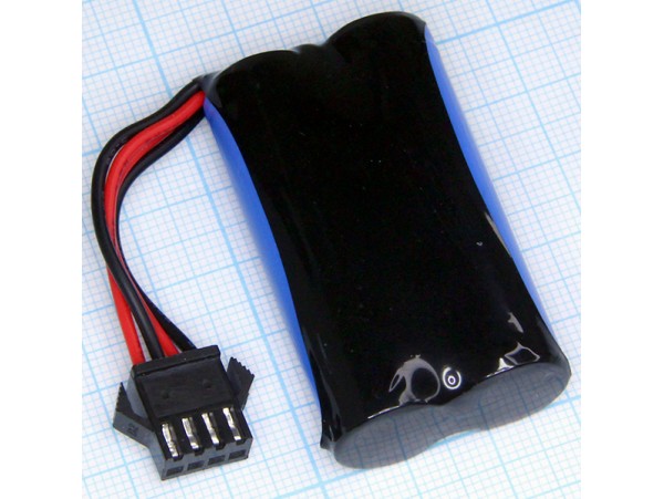 Аккумулятор7,4/500mAh секция 2х14500 Li-Ion