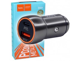 АЗУ USB + Type-C QC18W  HOCO Z46A