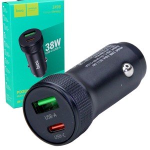 АЗУ USB + Type-C Hoco Z49B