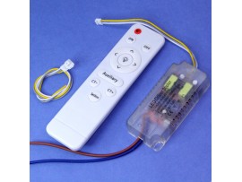 Драйвер для токовой ленты AC-DC с ИК пультом (40-60w)х2