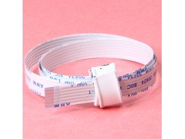 Шлейф 6pin 400х7 прямой, шаг 1,0мм