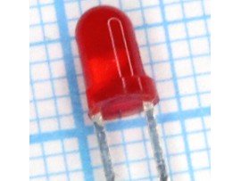 LED GNL-3012HD красный d=3