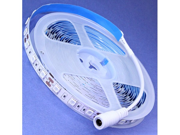 Лента синяя 12V 14,4W m 60led 5050SMD IP20