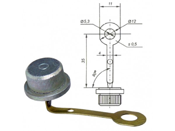 Диод сил. Д204-35-2