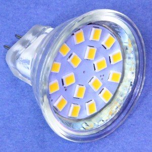 Лампа 12-24VDC 4W GU4 LED MR11 D=35мм с отражателем