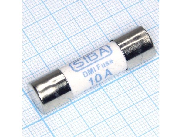 Пред.10А 1000V(d=10;L=38) керамика SIBA 5019906.10