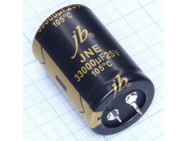 Конд.33000/25V 3045 105°C JB