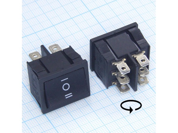 SWR-71 250V/6A on-off-on Переключатель