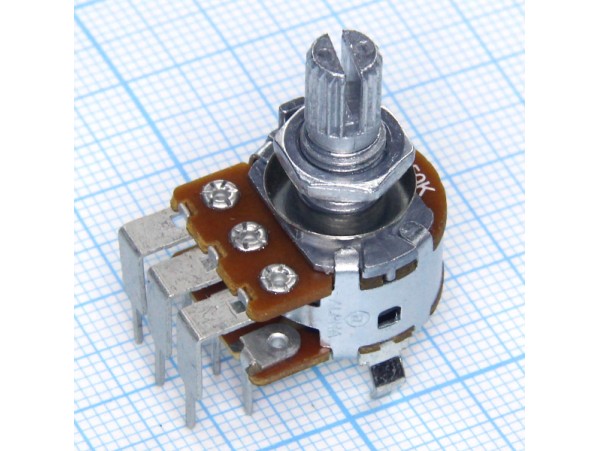 Рез. 2х50к на плату  RV16AD1F-41-15K-A50K-3