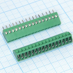 KF128-2.54-16P клеммник 16к шаг 2,54мм
