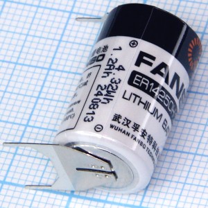 ER14250H/3PT Батарея 3,6V [AA1/2] FANSO 3pin