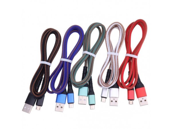 Шнур USB=micro USB 1м 2A