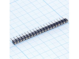 DS1002-01-1x20V13-JK розетка цанговая 1ряд 20к