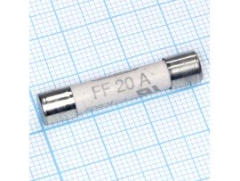 Пред.20А(d=6,3;L=32) 500V керамика 7012540.20 Siba