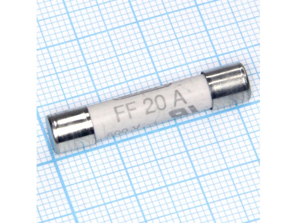 Пред.20А(d=6,3;L=32) 500V керамика 7012540.20 Siba